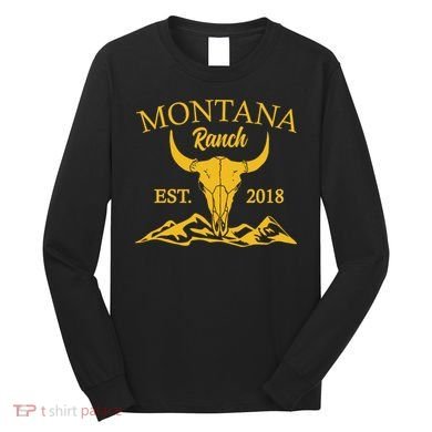 Montana Ranch Est 2018 Long Sleeve Shirt