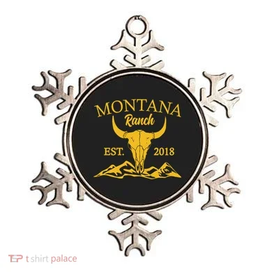 Montana Ranch Est 2018 Ornament