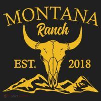 Montana Ranch Est 2018 Golf Towel thumb 3