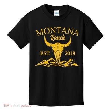 Montana Ranch Est 2018 Kids T-Shirt