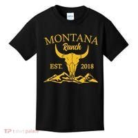 Montana Ranch Est 2018 Kids T-Shirt thumb 0