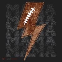 Mama Retro Football Flash Women's Sweatshirt thumb 2