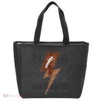 Mama Retro Football Flash Tote Bag thumb 0