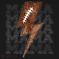 Mama Retro Football Flash Tote Bag thumb 4