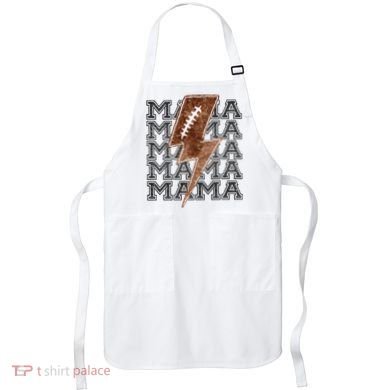 Mama Retro Football Flash Apron