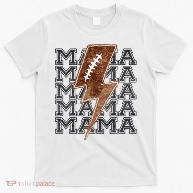 Mama Retro Football Flash T-Shirt