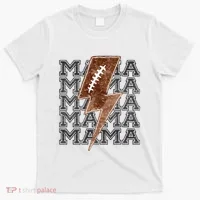 Mama Retro Football Flash T-Shirt thumb 0