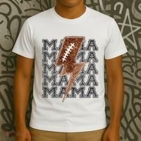 Mama Retro Football Flash T-Shirt thumb 3