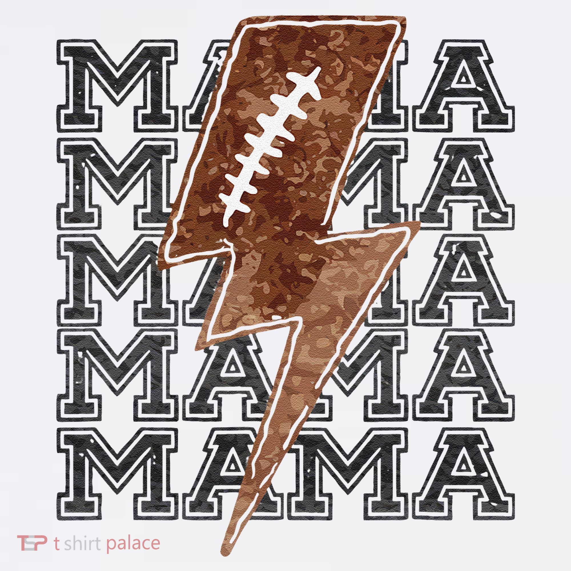 Mama Retro Football Flash Bucket Hat
