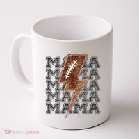 Mama Retro Football Flash Coffee Mug thumb 0