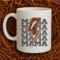 Mama Retro Football Flash Coffee Mug thumb 2