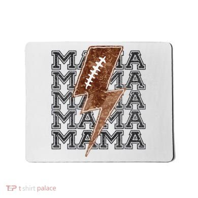 Mama Retro Football Flash Mousepad