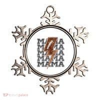 Mama Retro Football Flash Ornament thumb 0
