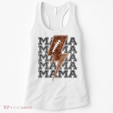 Mama Retro Football Flash Women's Tank Top