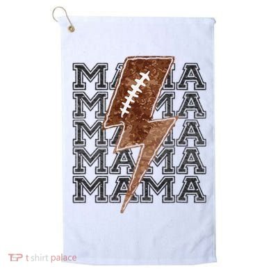 Mama Retro Football Flash Golf Towel