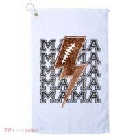 Mama Retro Football Flash Golf Towel thumb 0