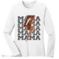 Mama Retro Football Flash Women's Long Sleeve Shirt thumb 0