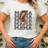 Mama Retro Football Flash Women's T-Shirt thumb 2