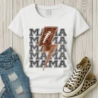 Mama Retro Football Flash Women's T-Shirt thumb 3