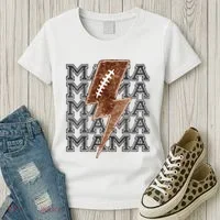 Mama Retro Football Flash Women's T-Shirt thumb 3
