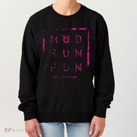 Mud Run Fun Mudder Trail Running And Mudding Women's Sweatshirt thumb 0