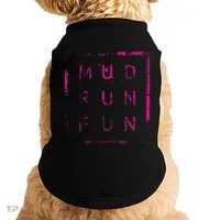 Mud Run Fun Mudder Trail Running And Mudding Doggie Tank thumb 0