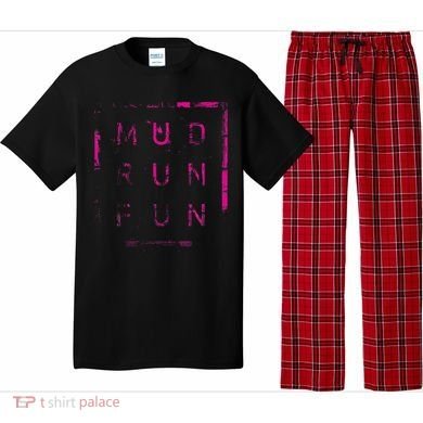 Mud Run Fun Mudder Trail Running And Mudding Pajama Set