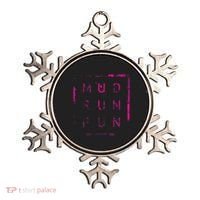 Mud Run Fun Mudder Trail Running And Mudding Ornament thumb 0