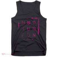 Mud Run Fun Mudder Trail Running And Mudding Tank Top thumb 0