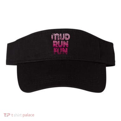 Mud Run Fun Mudder PINK Trail Running And Mudding Visor