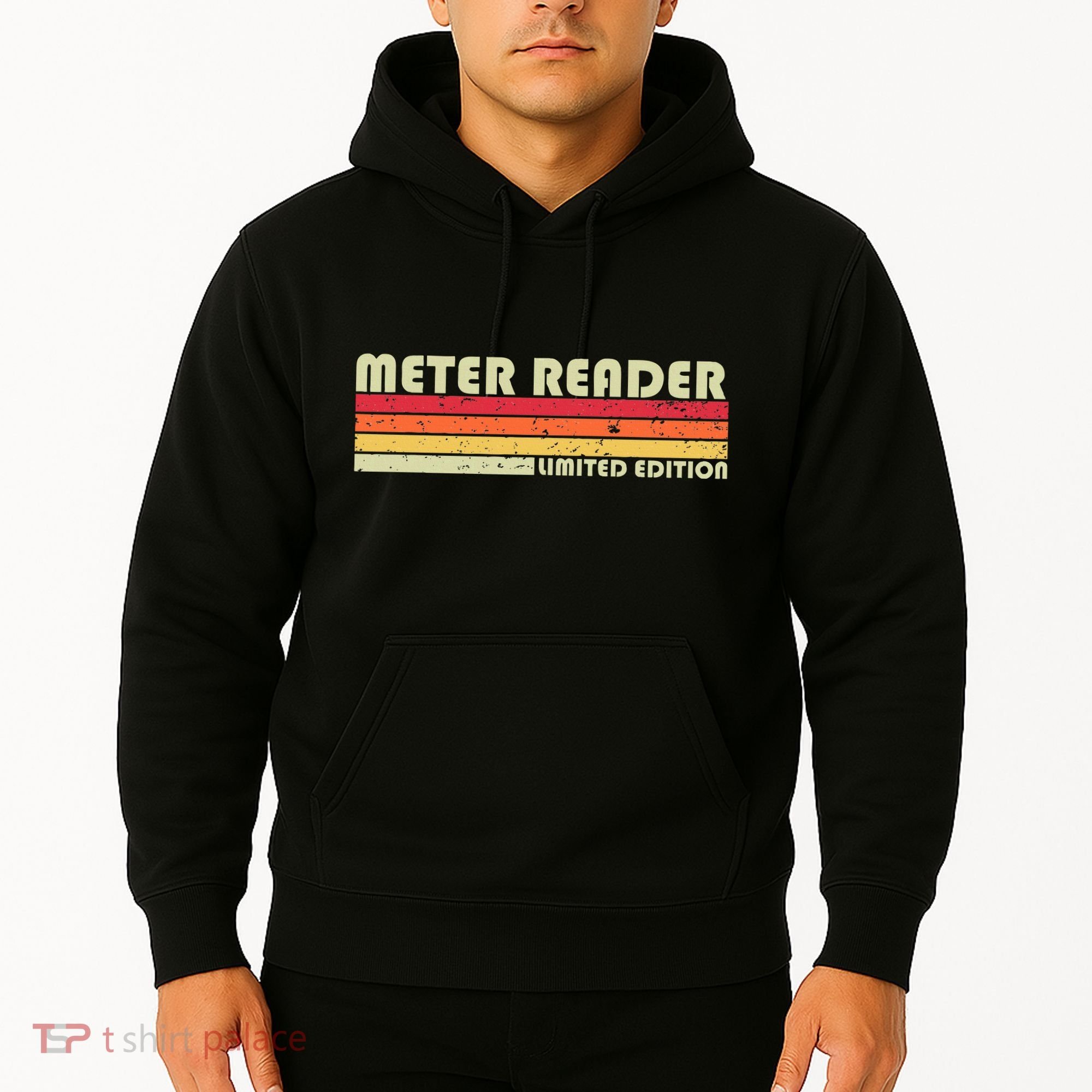 Meter Reader Funny Job Title Profession Birthday Worker Idea Hoodie