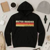 Meter Reader Funny Job Title Profession Birthday Worker Idea Hoodie thumb 3