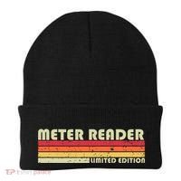 Meter Reader Funny Job Title Profession Birthday Worker Idea Beanie thumb 0