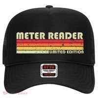 Meter Reader Funny Job Title Profession Birthday Worker Idea Hat thumb 0