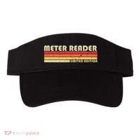 Meter Reader Funny Job Title Profession Birthday Worker Idea Visor thumb 0