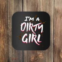 Mud Run For Women Runners Mud Running Team Coaster thumb 0