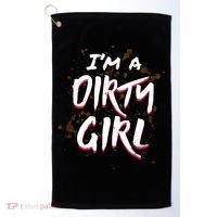 Mud Run For Women Runners Mud Running Team Golf Towel thumb 0