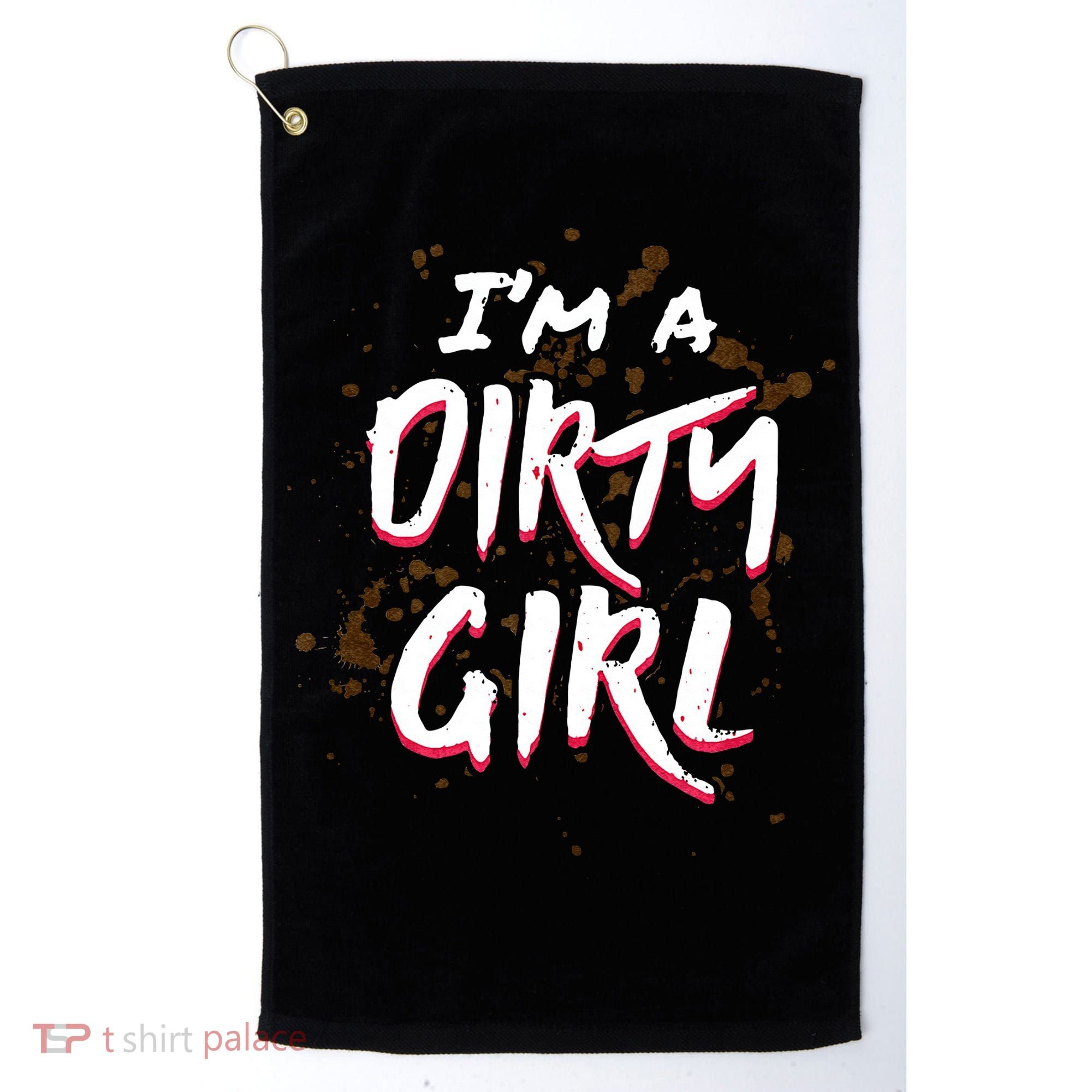 Mud Run For Women Runners Mud Running Team Golf Towel