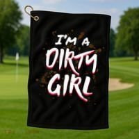 Mud Run For Women Runners Mud Running Team Golf Towel thumb 1