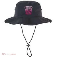 Mud Run Fun Mudder Pink Trail Running And Mudding Bucket Hat thumb 0
