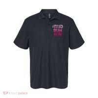 Mud Run Fun Mudder Pink Trail Running And Mudding Polo thumb 0