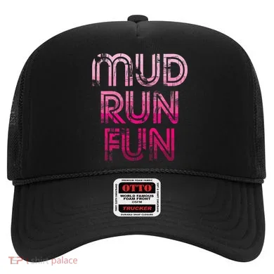 Mud Run Fun Mudder Pink Trail Running And Mudding Hat