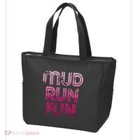 Mud Run Fun Mudder Pink Trail Running And Mudding Tote Bag thumb 3