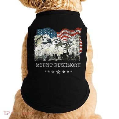 Mount Rushmore Flag Souvenirs Doggie Tank