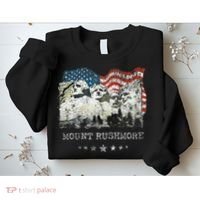 Mount Rushmore Flag Souvenirs Sweatshirt thumb 2