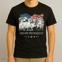 Mount Rushmore Flag Souvenirs T-Shirt thumb 3