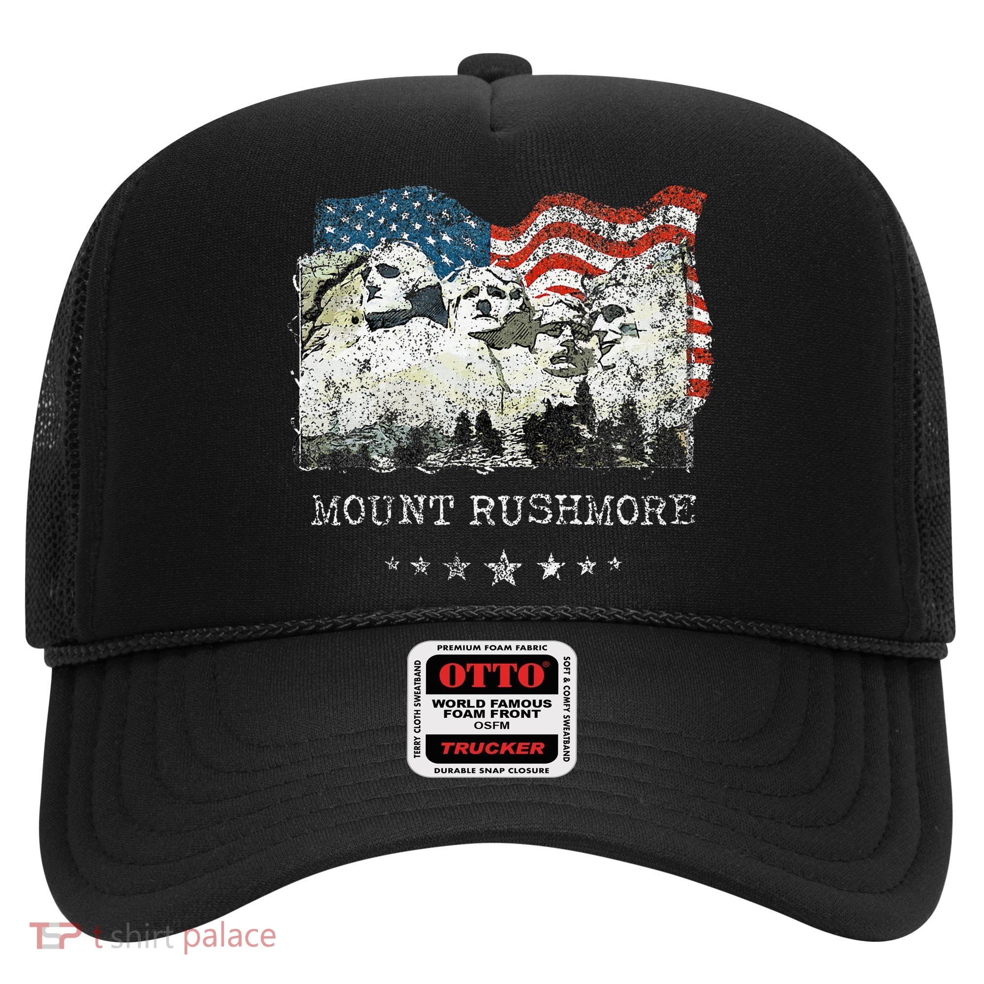 Mount Rushmore Flag Souvenirs Hat