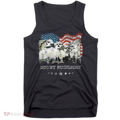 Mount Rushmore Flag Souvenirs Tank Top