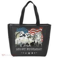 Mount Rushmore Flag Souvenirs Tote Bag thumb 0