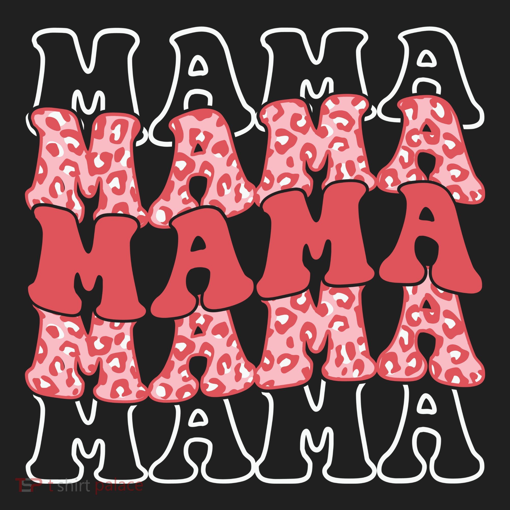Mama Retro Groovy Cheetah Gift Women's Sweatshirt